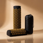 Le Kit PuraDorse : tapis roulé, coussin cervical et sac de transport